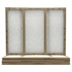 16x25x1 Glasfloss Fiberglass Air Filters - Box of 4