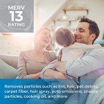SpiroPure MERV 13 Pleated Air Filters (6 Pack)