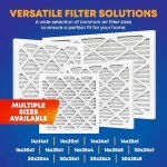 MERV 13 Pleated Air Filters 16x25x4 (4-Pack)