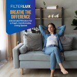 MERV 13 Pleated Air Filters 16x25x4 (4-Pack)