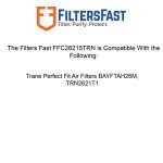 Trane 21x26x5 MERV 11 Pleated Air Filters 2-Pack