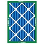 20x25x4 MERV 13 Pleated Air Filters - 12 Pack