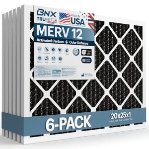 BNX TruFilter MERV 12 Odor Defense Air Filters