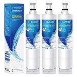ICEPURE 3-Pack Replacement Refrigerator Water Filter