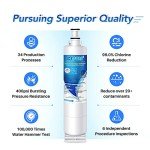 ICEPURE 3-Pack Replacement Refrigerator Water Filter