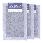 16x25 Air Filter Pads for HVAC – 3 Pack