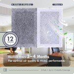 16x25 Air Filter Pads for HVAC – 3 Pack