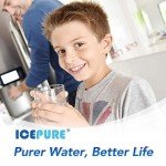 ICEPURE 3-Pack Replacement Refrigerator Water Filter