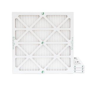 Glasfloss 21.5x23.5x1 MERV 10 Pleated Filters - 4 Pack