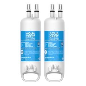 Aqua Crest Refrigerator Water Filter Replacement - 2 Pack