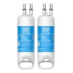 Aqua Crest Refrigerator Water Filter Replacement - 2 Pack