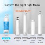 Aqua Crest Refrigerator Water Filter Replacement - 2 Pack