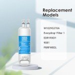 Aqua Crest Refrigerator Water Filter Replacement - 2 Pack