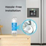 Aqua Crest Refrigerator Water Filter Replacement - 2 Pack