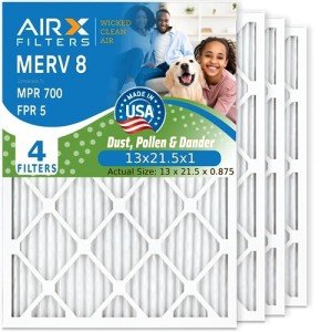 AIRX Wicked Clean 13x21.5x1 MERV 8 Filters