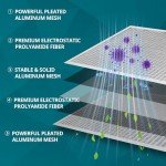 Torjim 14x24x1 MERV8 Washable Electrostatic Air Filter