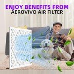 Qingzhug 14x25x1 MERV 11 Pleated Air Filters (6-Pack)