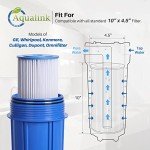 10" Whole House Pleated Sediment Filter – 2 Pack
