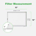 Washable 12x12x1 MERV 8 Air Filter for HVAC