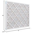 Aerostar MERV 13 Air Filters - 6x30x1, Pack of 4
