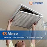 28x30x1 MERV 13 Air Filters - 6 Pack