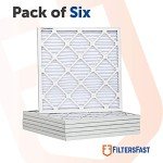 28x30x1 MERV 13 Air Filters - 6 Pack