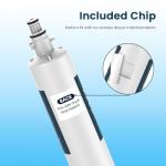 Crystala Replacement Water Filters for GE Refrigerators