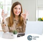 Crystala Replacement Water Filters for GE Refrigerators