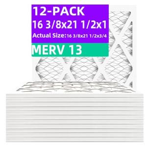 MERV 13 Pleated Air Filter 12-Pack