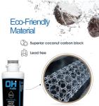 OHFULLS MIWF6200 Water Filter Replacement, 4-Pack