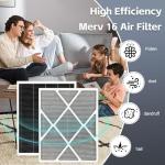 MERV 16 20x25x5 Air Filter for Lennox
