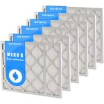 SpiroPure MERV 8 Pleated Air Filters (6 Pack)