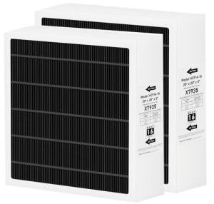 20"x20"x5" MERV 16 Furnace Air Filter 2-Pack