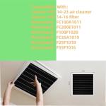 20"x20"x5" MERV 16 Furnace Air Filter 2-Pack