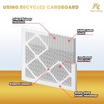 MervKing 20x20 Pleated Air Filters - 4-Pack