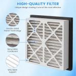 20x20x3 MERV 13 Pleated Air Filters - 2 Pack