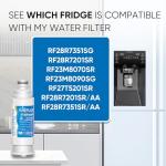 PUREPLUS DA97-17376B Samsung Refrigerator Water Filter 2-Pack