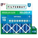 20x20x4 MERV 13 Air Filter (2-Pack)