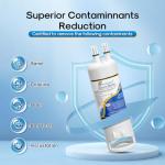 ExcelPure Replacement Water Filters for Refrigerators, 3-Pack