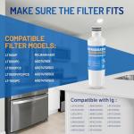 2-Pack LT1000PC Water Filter Compatible with LG