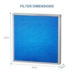 KFAFK0412XXL Washable Fan Coil Filter 2-Pack
