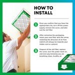 20x30x2 MERV 8 Pleated Air Filter 4-Pack