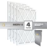 16x30x1 Enviroflow Air Filter MERV 8 - 4 Pack