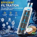 JUNEFAY W10295370A Water Filter Replacement - 4 Pack