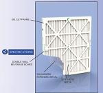 Glasfloss MERV 13 20x24x2 Air Filters, Box of 6