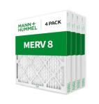 Mann+Hummel 16x16 MERV 8 Air Filters - 4 Pack