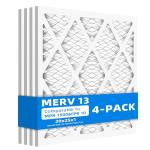 Chenzhit 20x25x1 MERV 13 Air Filters - 4 Pack