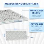 Handua 14x30 Air Filter MERV 11, 4 Pack