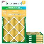 Filterbuy MERV 11 14x36 Air Filter - 5 Pack