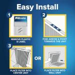 Filtrete 22x24x1 MERV 8 Air Filter, 6-Pack